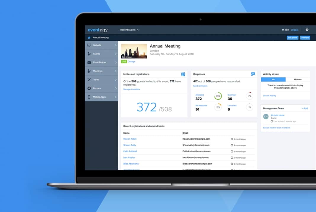 Registration Software